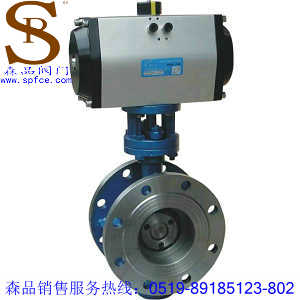 D643H-16C氣動(dòng)蝶閥、氣動(dòng)硬密封蝶閥SPD643H-16C、法蘭硬密封蝶閥