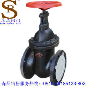 Z45T-10鑄鐵閘閥、鑄鐵法蘭暗桿閘閥SPZ45T-10